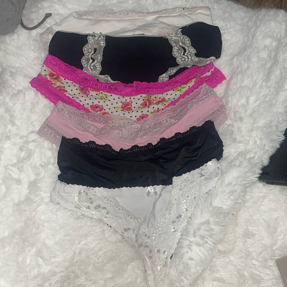 6 vs panties thongs